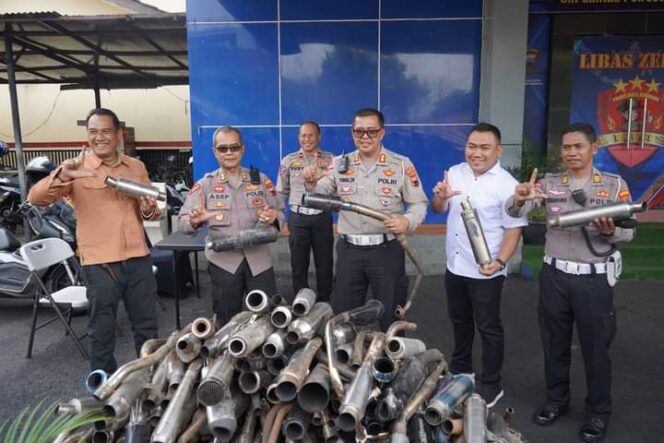 
					Polrestabes Semarang Tindak Gangster, Balap Liar, dan Knalpot Modifikasi