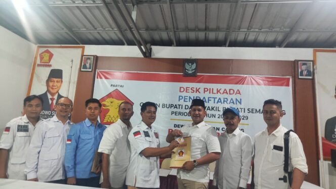 
					Bayu Prasetyo Nugroho, Komandan Koti MPW Pemuda Pancasila Jateng Resmi Mendaftar Sebagai Calon Wakil Bupati Semarang