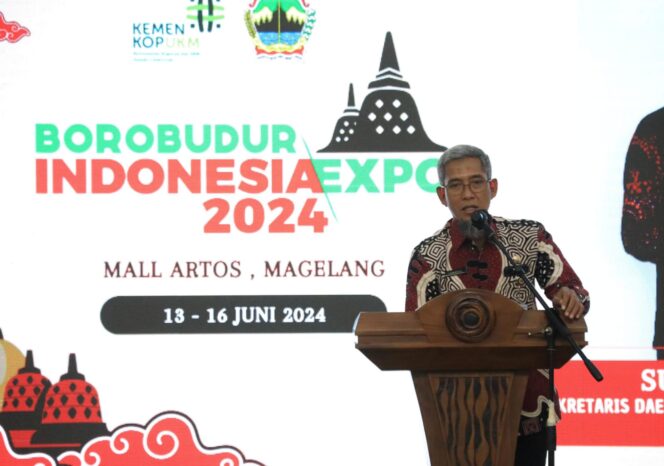 
					Pemprov Jateng Gelar Borobudur Indonesia Expo 2024, Targetkan Nilai Transaksi Rp1 Miliar