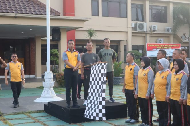 
					Polres Purworejo Gelar Olahraga Bersama Kodim 0708 dan Brimob Kutoarjo
