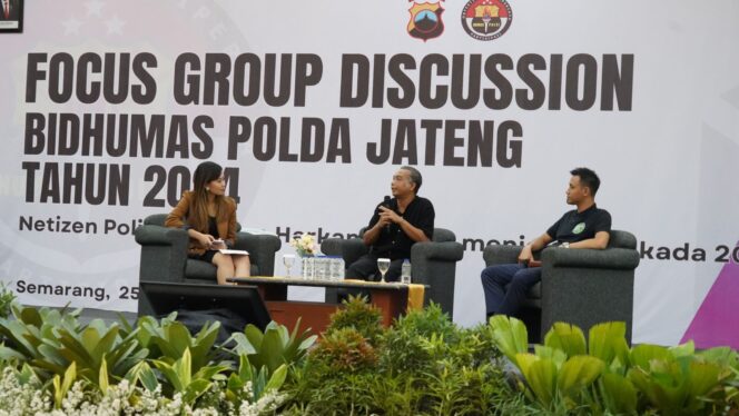 
					Polda Jawa Tengah Gelar Focus Group Discussion Bertema “Netizen Policing dalam Harkamtibmas Menjelang Pilkada 2024”
