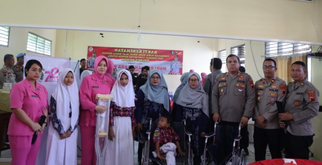 
					Polres Demak Gelar Bakti Kesehatan untuk Anak Berkebutuhan Khusus