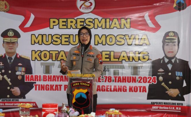 
					Kapolres Magelang Kota Polda Jateng, AKBP Herlina, S.I.K., M.H.