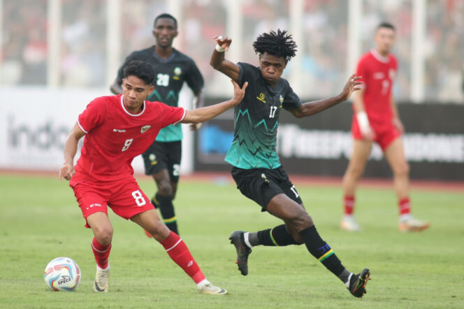 
					Pertandingan uji coba antara Indonesia dan Tanzania diadakan di Stadion Madya, Jakarta. (Foto: pssi.org)