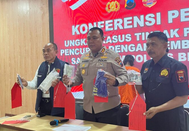 
					Satreskrim Polres Blora Tangkap Pelaku Pencurian HP dan Sepeda Motor 