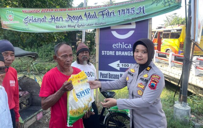 
					Polwan Polres Kendal Rayakan HUT ke-76 dengan Bakti Sosial dan Anjangsana