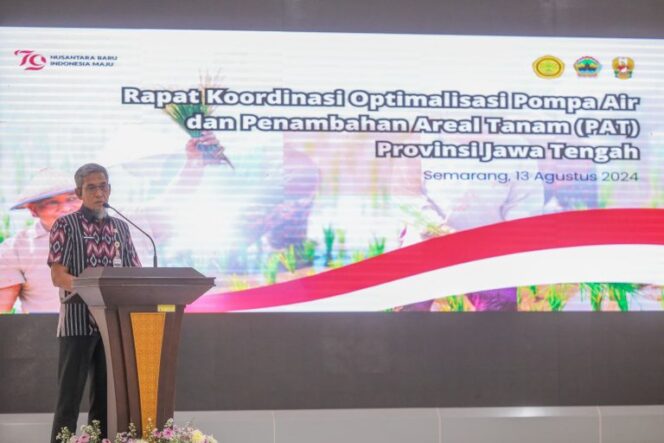 
					Genjot Produktivitas Padi di Jateng, Kementan Alokasikan 4.348 Unit Pompa Air