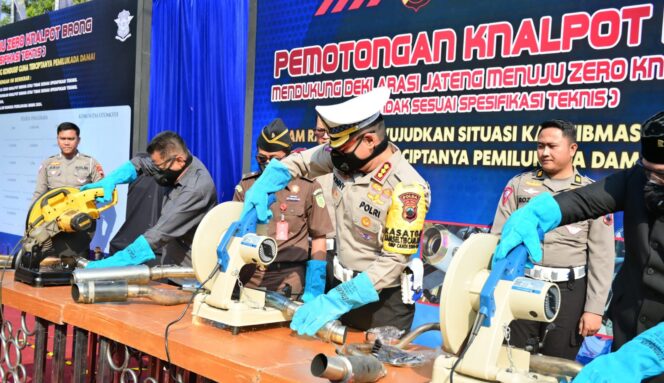 
					Jelang Pemilukada 2024, Polda Jateng Cegah Konflik dengan Penertiban Knalpot Brong