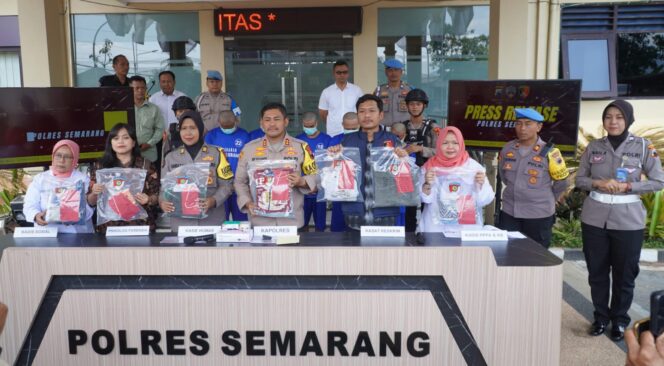 
					Ungkap tindak pencabulan terhadap anak, Polres Semarang gelar Press Release