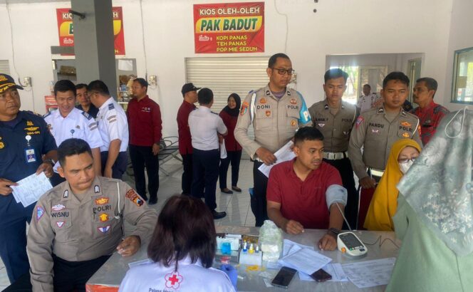 
					Polres Wonogiri Gelar Donor Darah untuk HUT Lalu Lintas, Kumpulkan 135 Kantong Darah