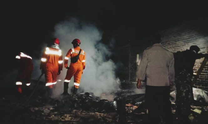 
					Lupa Matikan Kompor, Sebuah Rumah di Dusun Kroyo Kecamatan Bringin Terbakar