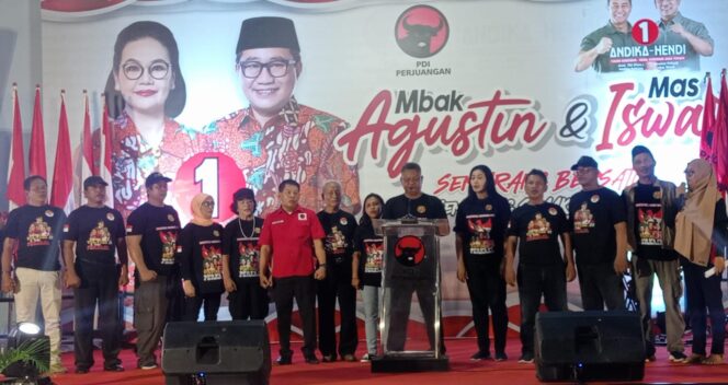 
					Ratusan Alumni SMK 05 Nyatakan Dukungan untuk Agustin-Iswar di Pilwalkot Semarang 2024