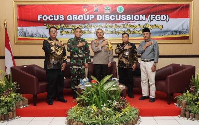 
					Polresta Magelang Gelar FGD Strategi Penanganan Kekerasan Pelajar