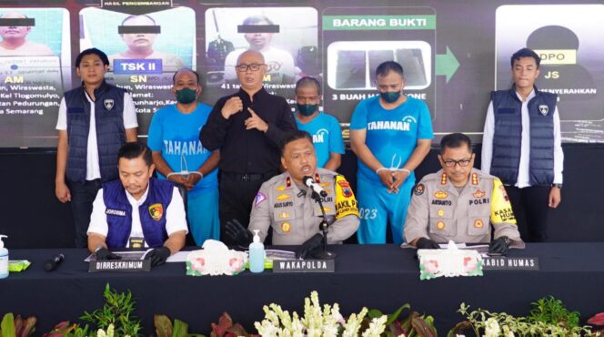 
					Polda Jawa Tengah Tangkap Bos Debt Collector dan Anak Buahnya
