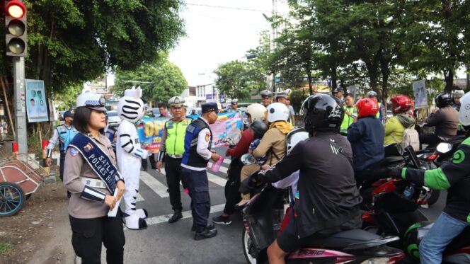 
					Polres Boyolali Gelar Ops Zebra Candi Bersinergi dengan Dishub dan Samsat