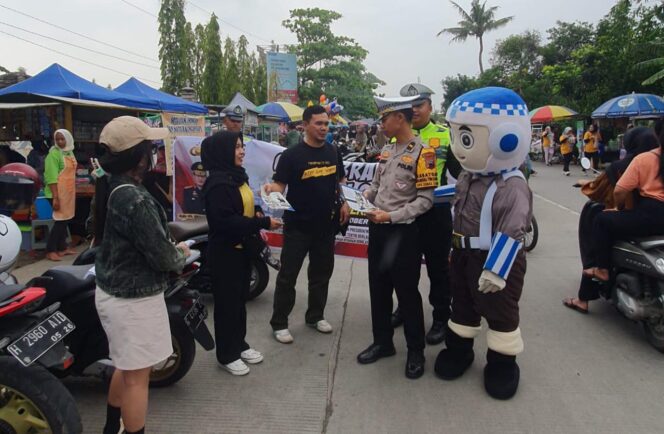 
					Operasi Zebra Candi, Satlantas Polres Kendal Gencarkan Sosialisasi di CFD