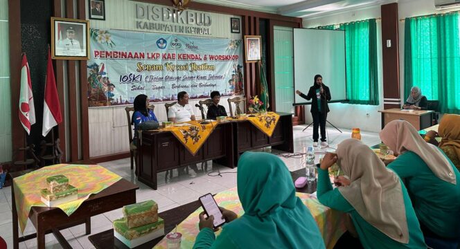 
					Pembinaan LKP Bidang Senam, Disdikbud Kendal Gelar Workshop Senam Kreasi Jatilan