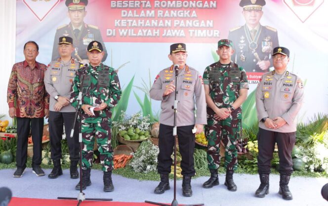 
					Dukung Program Swasembada Pangan, Kapolri-Panglima TNI Luncurkan Gugus Tugas Polri