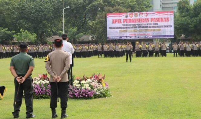 
					Apel Pergeseran Pasukan, Wali kota Semarang Ajak Sukseskan Pilkada dengan Aman dan Damai