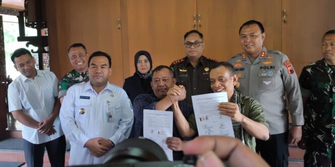 
					Sempat Berkonflik, Pemuda Pancasila dan GRIB Blora Akhirnya Berdamai