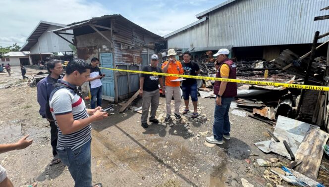 
					Polres Blora Selidiki Penyebab Kebakaran Kios di Pasar Induk Cepu