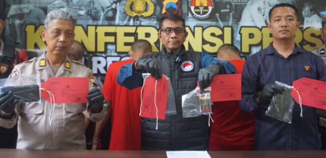 
					Polres PurbaIingga Ringkus Tiga Tersangka Pengguna Sabu
