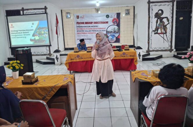 
					DISBUDPAR Semarang Gelar FGD untuk Perkuat Pemberdayaan Masyarakat dalam Sektor Pariwisata