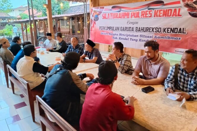 
					Polres Kendal Jalin Silaturahmi dengan Perkumpulan Garuda Bahurekso