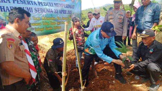 
					LSM Pampera Brebes Tanam Ribuan Pohon di Gunung Bima Pangebatan untuk Peringati Hari Bumi