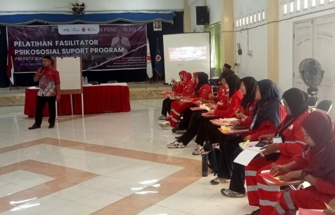 
					PMI Kota Semarang Selenggarakan Pelatihan Fasilitator Dukungan Psikososial untuk Tingkatkan Kesiapan Relawan