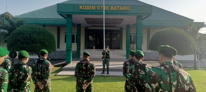 
					Kodim 0736/Batang Siaga Amankan Peringatan Hari Buruh Nasional