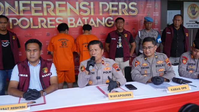 
					10 Hari Operasi Aman Candi 2025 Digelar, Polres Batang Berhasil Mengungkap Sejumlah Kasus Kriminal