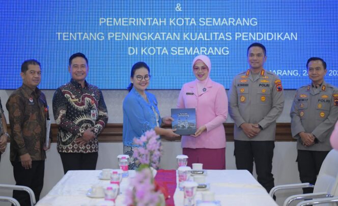 
					Perkuat Kualitas Pendidikan PAUD, Agustina Wali kota Semarang Jalin MoU dengan Yayasan Kemala Bhayangkari