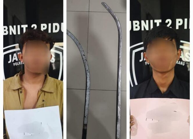 
					Polisi Gagalkan Rencana Tawuran Remaja Bersenjata Tajam di Gayamsari Semarang