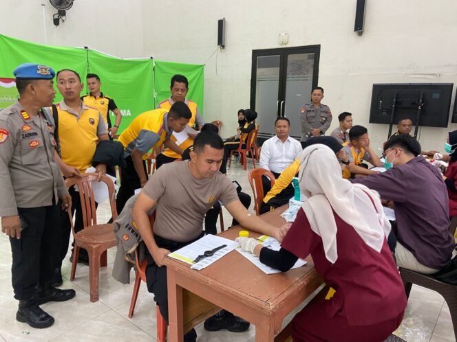 
					Polres Semarang Laksanakan Pemeriksaan Kesehatan Berkala untuk Personel