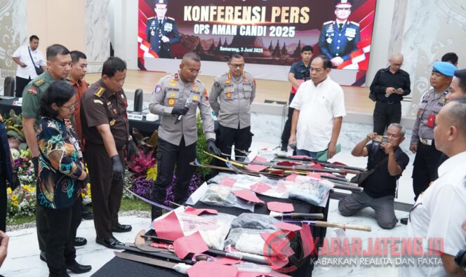 
					Operasi Aman Candi 2025, Polda Jateng Bongkar 711 Kasus Premanisme dan Tangkap 916 Pelaku