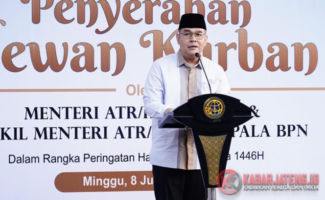 
					Iduladha 1446 H, Wamen Ossy: Momentum Spiritualisasi Nilai Pengabdian di Lingkungan Birokrasi