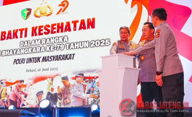 
					Kapolri Hadiri Puncak Bakti Kesehatan Nasional Menyambut HUT ke-79 Bhayangkara
