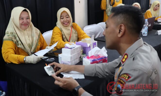 
					Sambut Hari Bhayangkara ke-79, Polres Demak Tampilkan Aksi Nyata Lewat Bakti Kesehatan dan Sosial