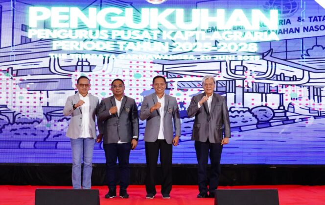 
					Dikukuhkan sebagai Alumni Kehormatan KAPTI-Agraria, Pudji Prasetijanto Hadi: Semangat Baru untuk Berkontribusi di Kementerian ATR/BPN