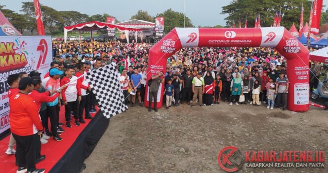 
					Ribuan Warga Meriahkan Olahraga Bersama Polres Tegal dalam Rangka HUT ke-79 Bhayangkara