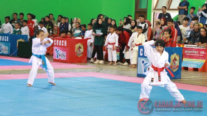 
					Semarak Kejuaraan Karate Kapolres Blora Cup 2025 di Cepu, 21 Dojo dan 350 Peserta Ambil Bagian