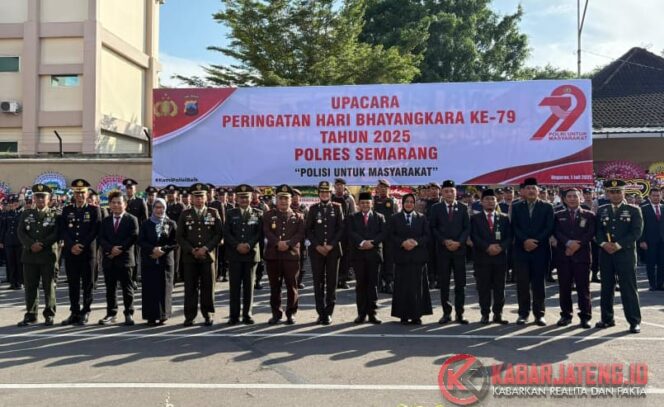 
					Polres Semarang Tegaskan Komitmen Melayani Masyarakat di Puncak Peringatan Hari Bhayangkara ke-79