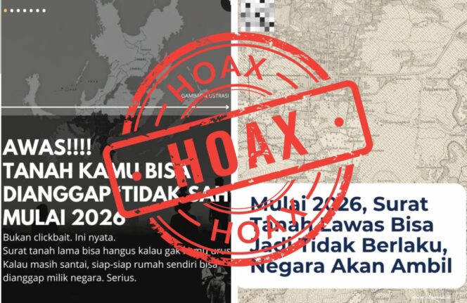 
					Kementerian ATR/BPN Bantah Isu 2026 Tanah Tak Bersertipikat Diambil Negara, Dirjen PHPT: Itu Tidak Benar