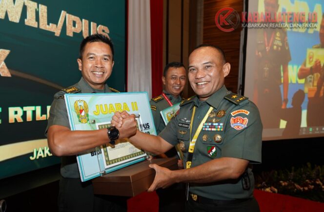 
					Kodam IV/Diponegoro Raih Penghargaan Tertinggi atas Dedikasi di Bidang Teritorial