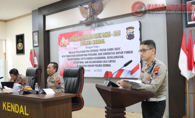 
					Polres Kendal Siap Gelar Operasi Patuh Candi 2025, Fokus pada Pelanggaran Lalu Lintas