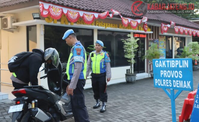 
					Propam Polres Demak Gelar Pemeriksaan Disiplin Internal Jelang Operasi Patuh Candi 2025