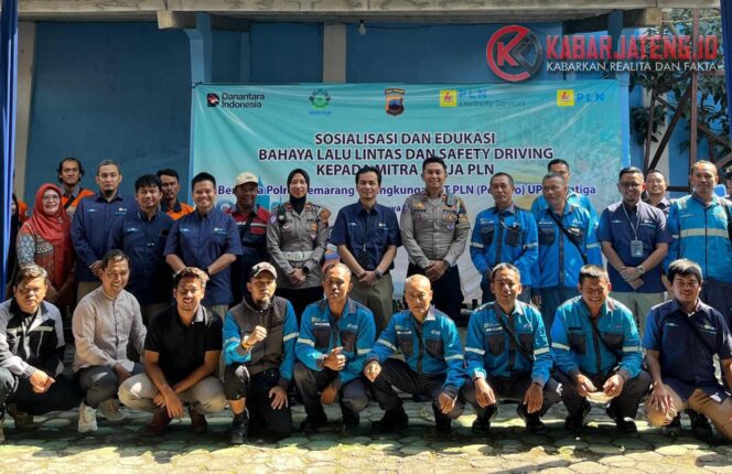 
					Satlantas Polres Semarang dan PLN Gelar Edukasi Keselamatan Berkendara bagi Mitra Kerja