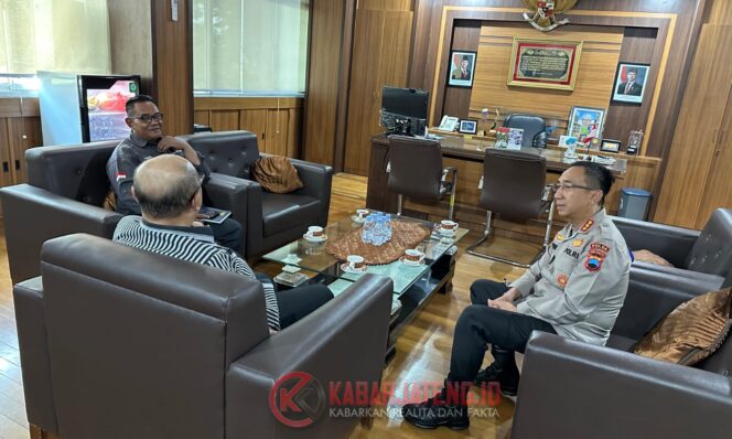 
					Pererat Kolaborasi, Dirpolairud Polda Jateng Sambangi Dinas Kelautan dan Perikanan