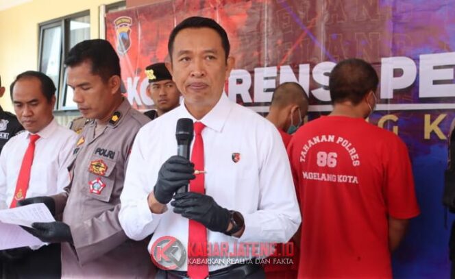 
					Polres Magelang Kota Bekuk Dua Pelaku Kasus Narkotika, Sita Sabu dan Obat Psikotropika